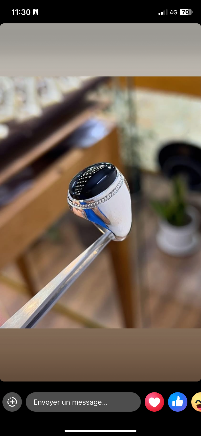 Bague avec Perle Argent 925