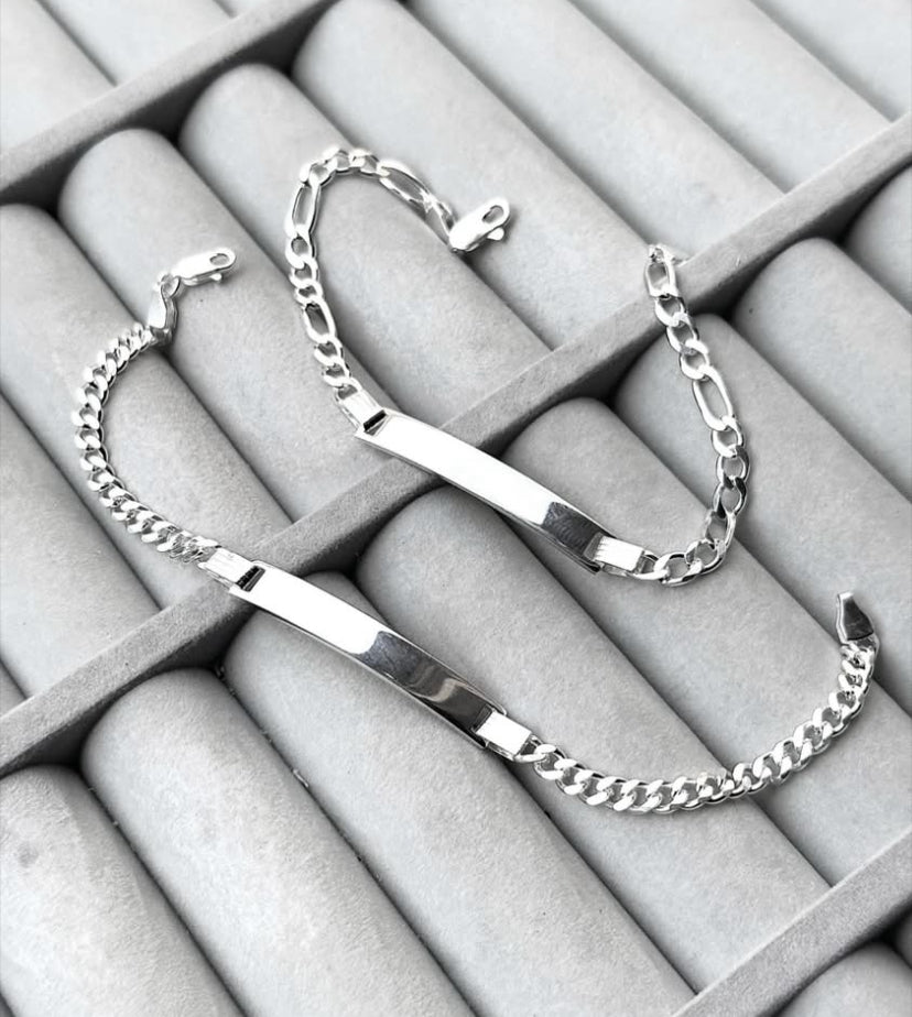 Bracelets gourmette en argent ✨